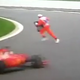 Illustration for article titled Watch An Insane Marshal Almost Get Run Over By A Formula One Car